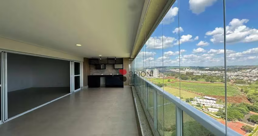 Apartamento alto padrão com 237m², 3 quartos/suítes à venda no edifício cidade de vancouver em ribeirão preto/sp i imobiliária brioni imóveis