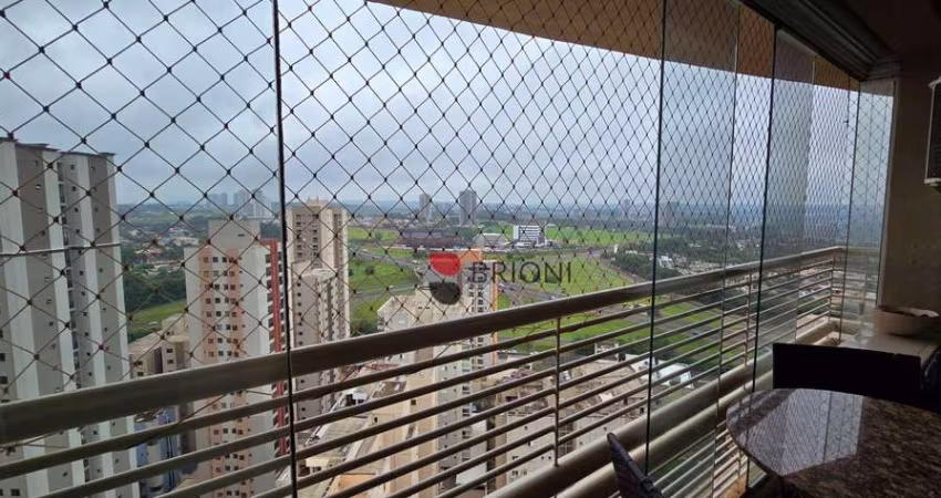 Apartamento Alto Padrão Edifício Mantiqueira 78m², 2 quartos/2 suíte à venda, em Ribeirão Preto/SP I Imobiliária em Ribeirão Preto I Brioni imóveis.