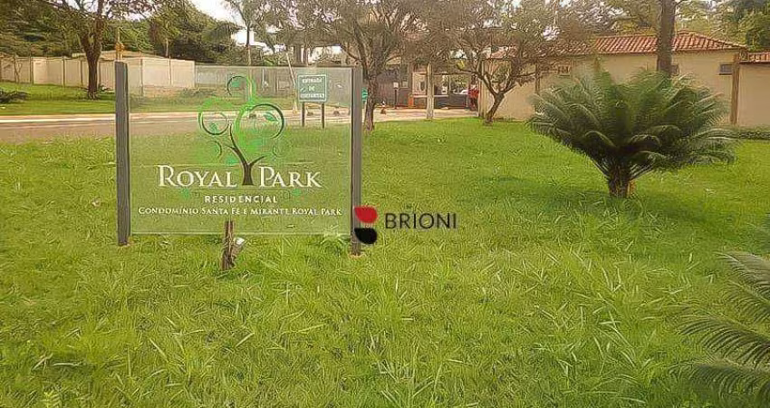 Terreno alto padrão com 1062m², à venda no Condomínio Royal Park em Ribeirão Preto/SP I Imobiliária Brioni imóveis