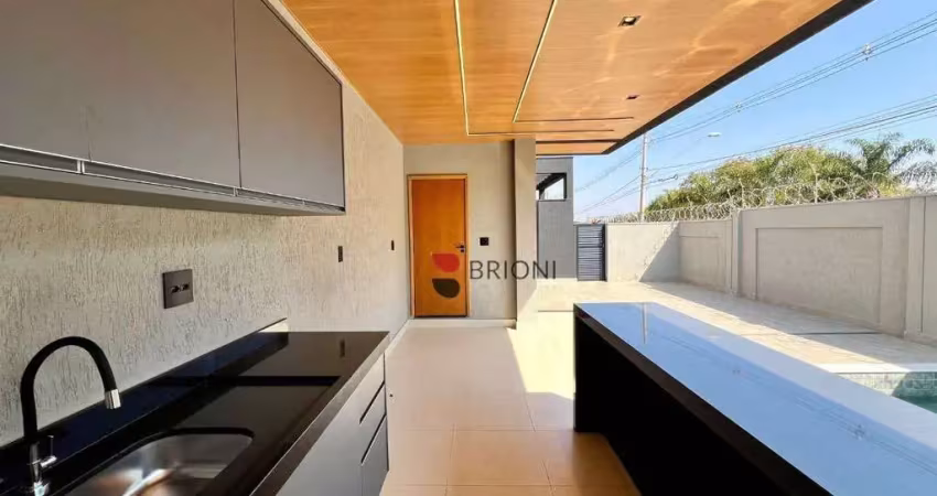 Casa térrea alto padrão no condomínio san marco – ilha genova 200m², 3 quartos/suíte à venda, em ribeirão preto/sp i imobiliária em ribeirão preto