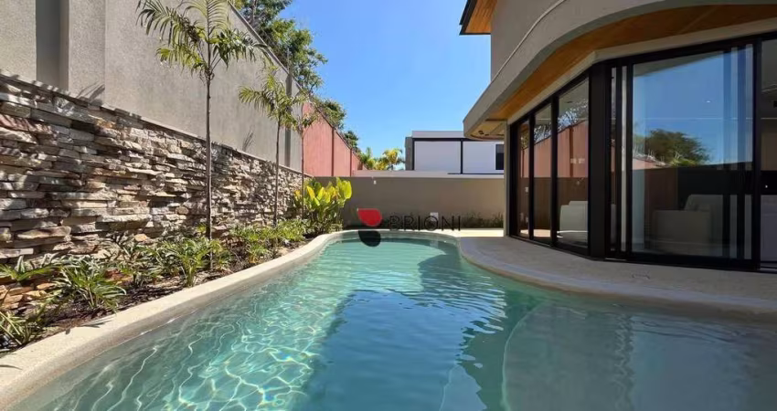 Casa sobrado alto padrão com 403 m², 4 quartos suítes à venda no Condomínio Bela Vista em Ribeirão Preto/SP I Imobiliária Brioni imóveis