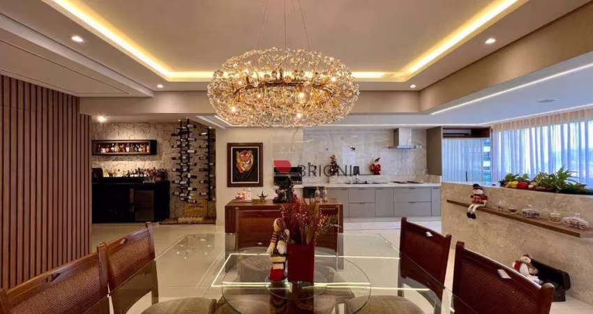Apartamento alto padrão, com 200m², 3 quartos/suíte, à venda no Edifício Place Vendome em Ribeirão Preto/SP I Imobiliária Brioni imóveis