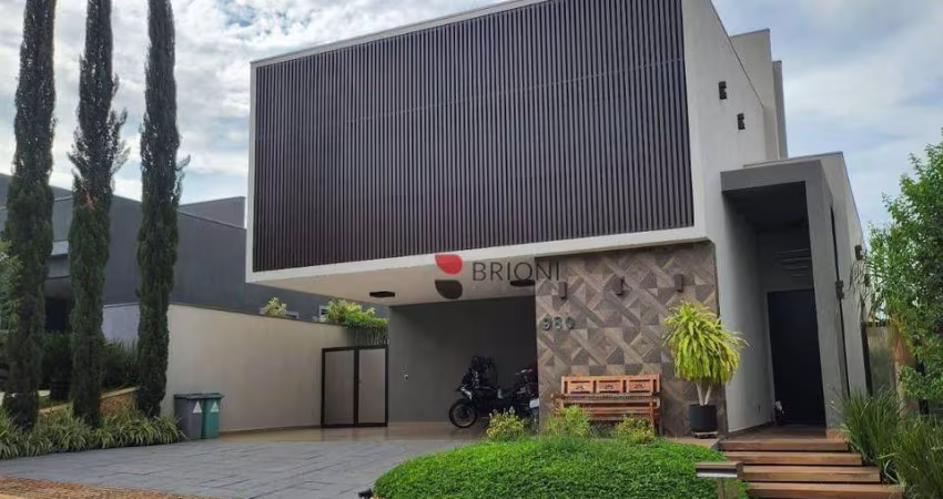 Casa alto padrão com 355m², 4 quartos à venda no Condomínio Alphaville 1 em Ribeirão Preto/SP I Imobiliária Brioni imóveis