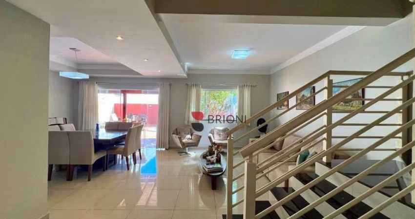 Casa alto padrão com 181m², 3 quartos/suítes à venda no Condomínio Nova Aliança em Ribeirão Preto/SP I Imobiliária Brioni imóveis