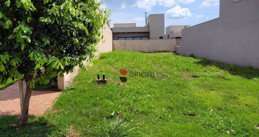 Terreno com 250 m², à venda no Condomínio XXX em Ribeirão Preto/SP I Imobiliária Brioni imóveis