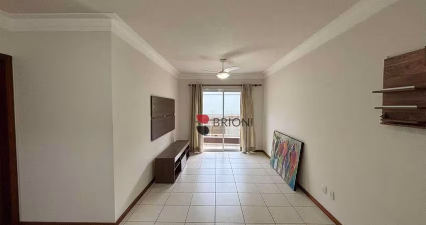 Apartamento com 3 quartos para alugar, 95 m² por R$ 4.218/mês - Bosque das Juritis - Ribeirão Preto/SP