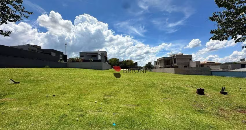 Terreno alto padrão com 489,83 m² no condomínio reserva santa luisa, à venda em ribeirão preto/sp.