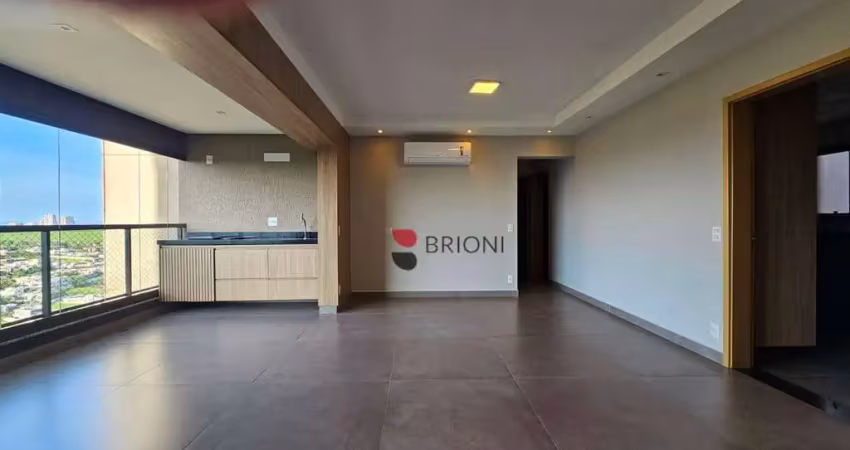 Apartamento alto padrão com 118m², 3 quartos/suítes à venda no edifício versailles em ribeirão preto/sp i imobiliária brioni imóveis