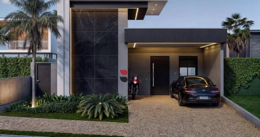 Casa térrea alto padrão com 149,25 m², 3 quartos à venda no Condomínio Vila Romana em Ribeirão Preto/SP I Imobiliária Brioni imóveis