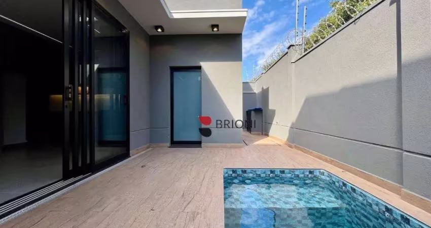 Casa térrea alto padrão com 149,25 m², 3 quartos à venda no condomínio vila romana em ribeirão preto/sp i imobiliária brioni imóveis