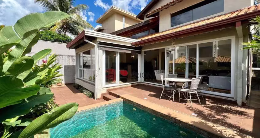 Casa com 3 dormitórios à venda, 261 m² por r$ 1.380.000,00 - condomínio colina do sabiá - ribeirão preto/sp