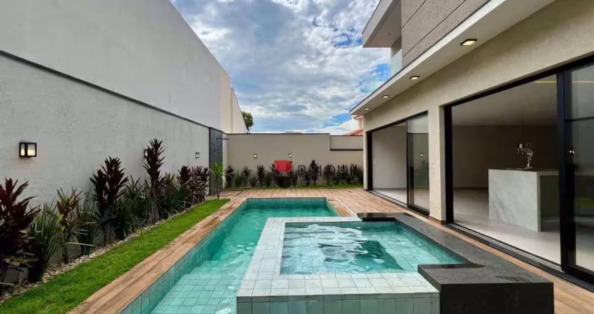 Casa sobrado de alto padrão com 5 suítes à venda no condomínio alphaville 3, em ribeirão preto/sp i imobiliária em ribeirão preto i brioni imóveis
