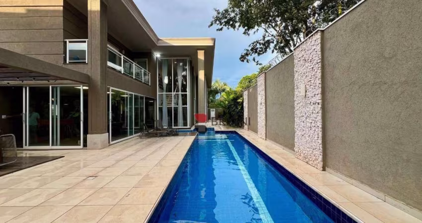 Sobrado com 4 Suítes | 4 quartos, 587 m², à venda, no bairro Vila do Golf em Ribeirão Preto/SP I Imobiliária Brioni imóveis