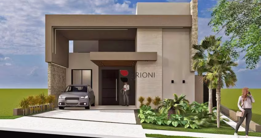 Casa térrea alto padrão no condomínio san marco ilha romitê, 183m², 3 quartos/suítes à venda, imobiliária em ribeirão preto i brioni imóveis