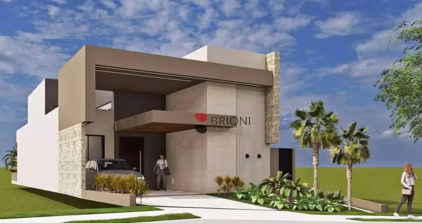 Casa térrea alto padrão no condomínio san marco ilha romitê, 183m², 3 quartos/suítes à venda, imobiliária em ribeirão preto i brioni imóveis