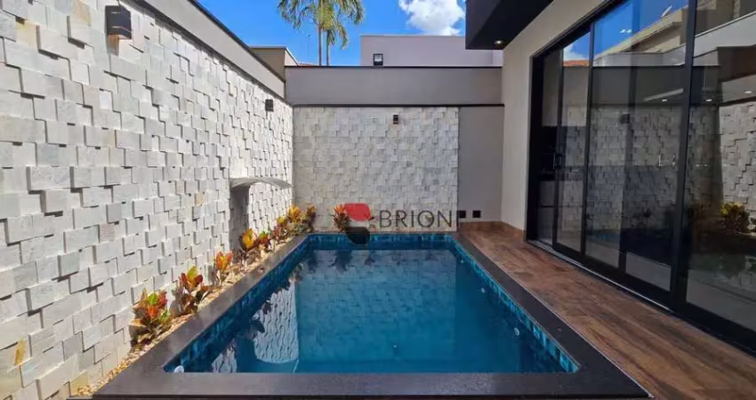 Casa térrea alto padrão no condomínio villa romana 1, à venda, em ribeirão preto - imobiliária em ribeirão preto - brioni imóveis.