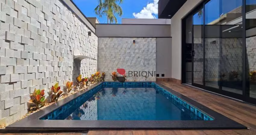 Casa térrea alto padrão no condomínio villa romana 1, à venda, em ribeirão preto - imobiliária em ribeirão preto - brioni imóveis.