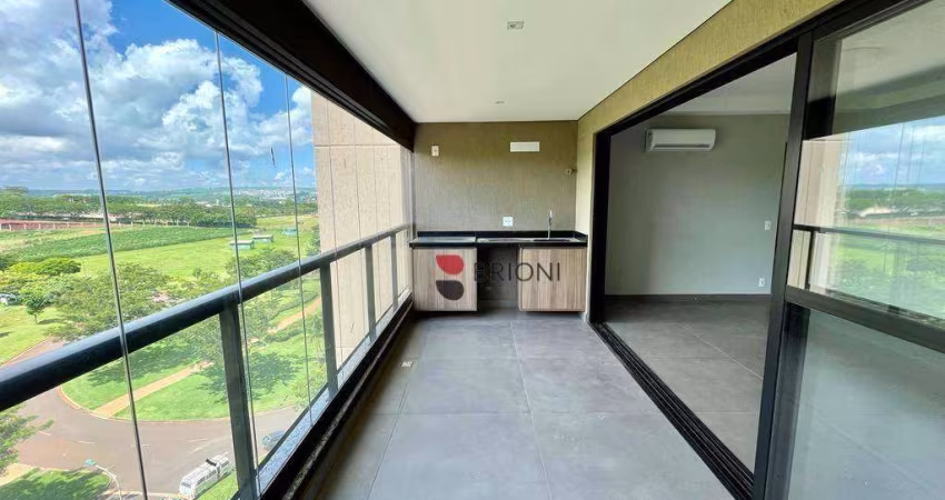 Apartamento com 3 dormitórios para alugar, 118 m² por R$ 6.316,24/mês - Jardim Olhos D'Água - Ribeirão Preto/SP
