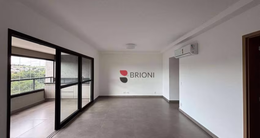 Apartamento com 3 quartos para alugar, 153 m² no Jardim Olhos D'Água em Ribeirão Preto/SP I Imobiliária Brioni imóveis