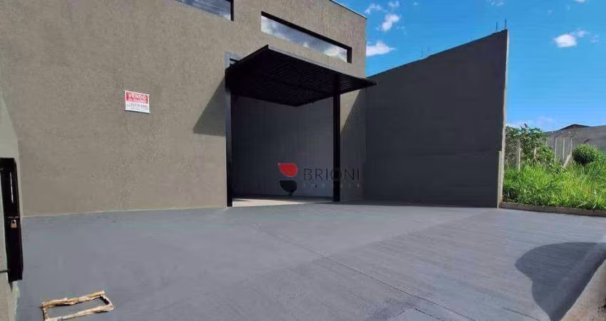 Salão com 250 m², Bonfim Paulista, em Ribeirão Preto/SP I Imobiliária Brioni imóveis