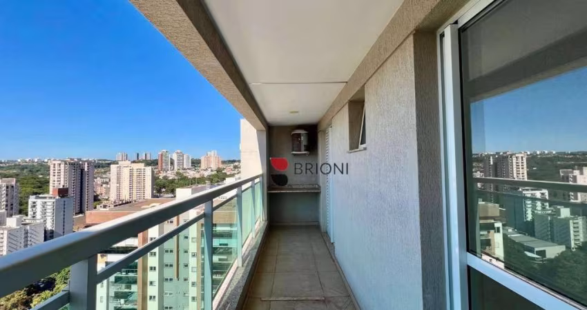 Apartamento com 1 dormitório à venda, 46 m², Bosque das Juritis em Ribeirão Preto/SP I Imobiliária Brioni imóveis
