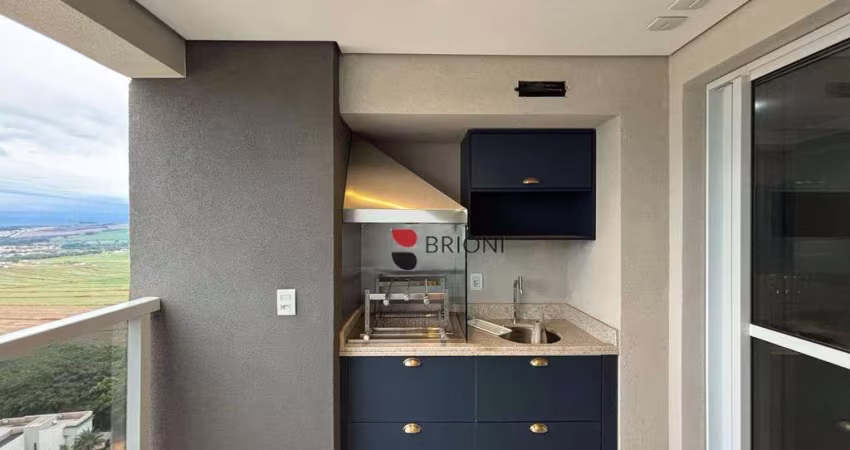 Apartamento com 3 quartos para alugar, 93 m² por R$ 5.620/mês - Quinta da Primavera em Ribeirão Preto/SP I Imobiliária Brioni imóveis