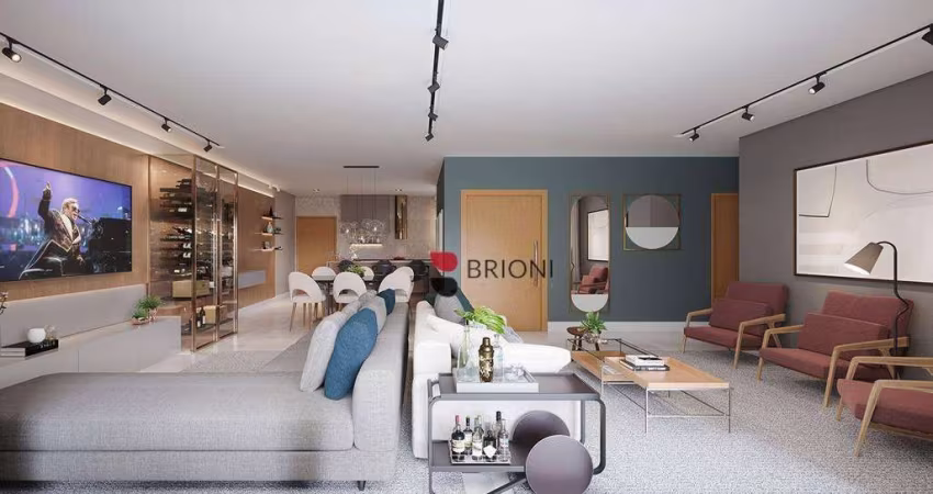 Apartamento de Alto padrão a venda com 227 m², possui 3 suítes no condomínio Cidade de Zurique em Ribeirão Preto I Imobiliária Brioni Imóveis