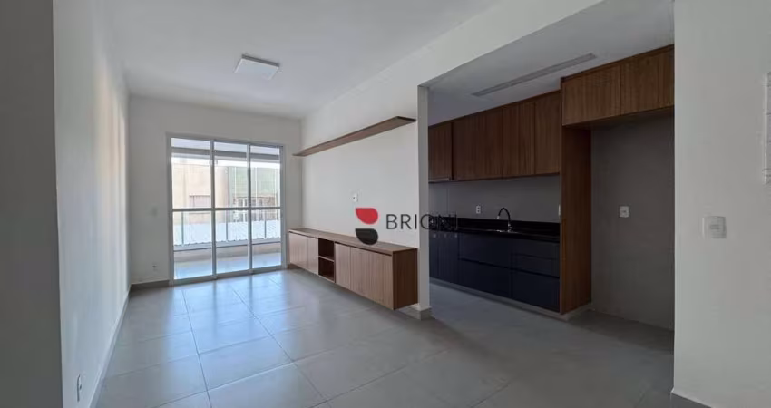 Apartamento no Edifício Prizma Caramuru com 2 Quartos para locaçãoem Ribeirão Preto/SP I Imobiliária Brioni imóveis