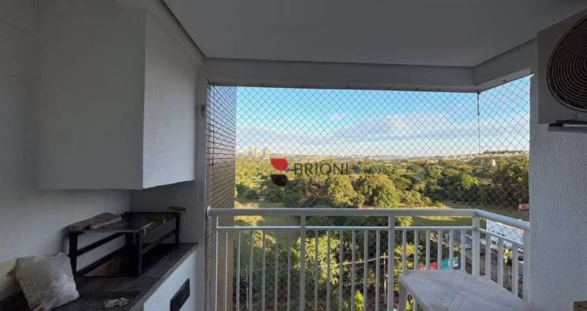 Apartamento com 3 quartos para alugar, 80 m² por R$ 3.250/mês - Reserva do Golf - Ribeirão Preto/SP