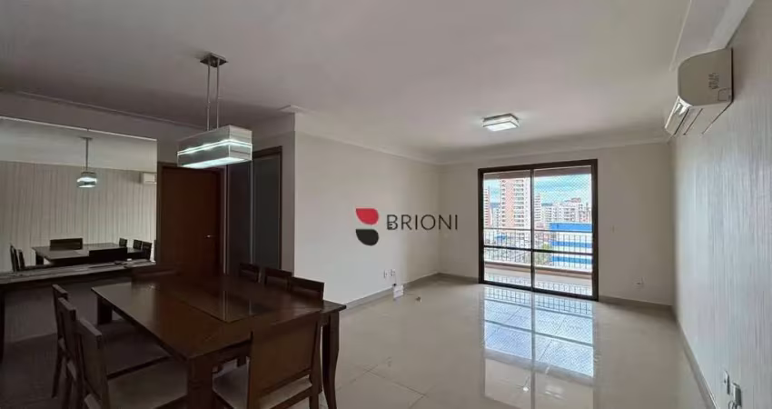 Apartamento com 3 quartos para alugar, 111 m² por R$ 4.757/mês - Nova Aliança - Ribeirão Preto/SP