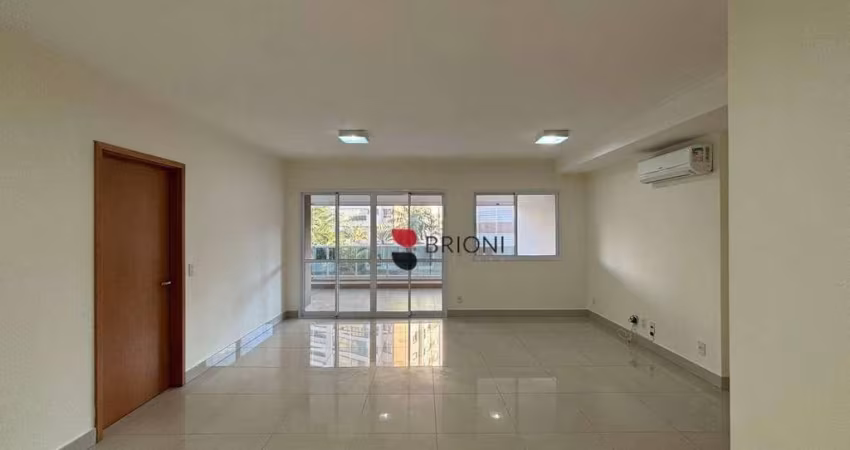 Apartamento com 3 quartos para alugar, 139 m², Bosque das Juritis em Ribeirão Preto/SP I Imobiliária Brioni imóveis