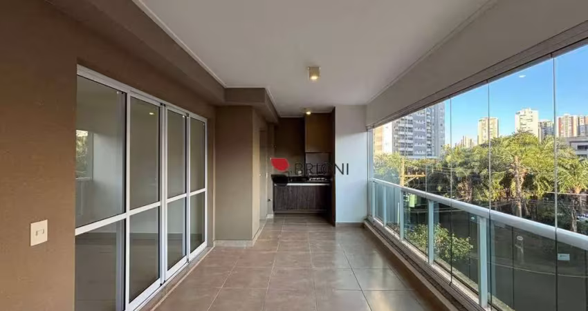 Apartamento com 3 quartos para alugar, 139 m², bosque das juritis em ribeirão preto/sp i imobiliária brioni imóveis
