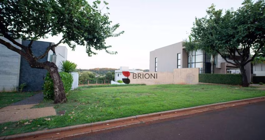 Terreno com 513m², à venda no condomínio alphaville 2 em ribeirão preto/sp i imobiliária brioni imóveis