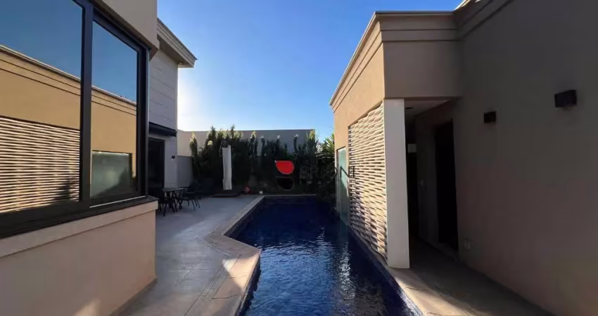 Casa sobrado alto padrão com 458m², 4 quartos/suítes à venda no condomínio guaporé em ribeirão preto/sp i imobiliária brioni imóveis