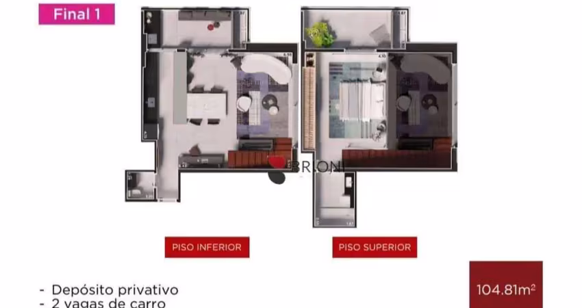 Apartamento com 1 dormitório à venda, 104 m² por r$ 975.912,11 - nova aliança - ribeirão preto/sp