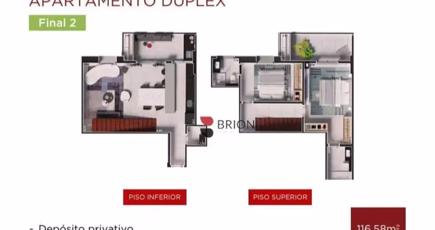 Apartamento com 2 dormitórios à venda, 116 m² por r$ 1.085.505,53 - nova aliança - ribeirão preto/sp