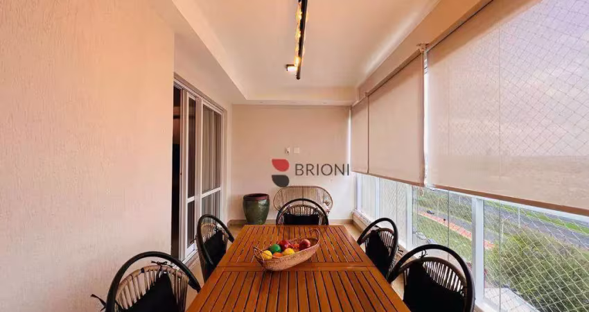 Apartamento com 3 quartos, com 172 m², à venda nova aliança em ribeirão preto/sp i imobiliária brioni imóveis