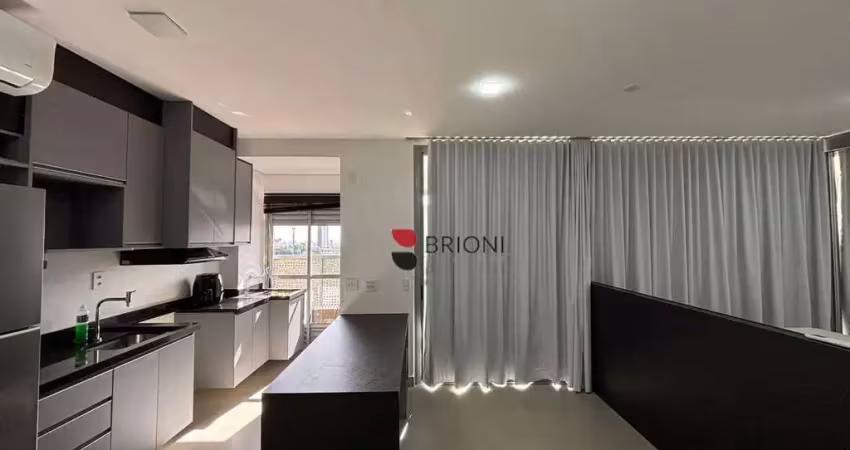 Apartamento com 1 quartio para alugar, 50 m² por r$ 3.550/mês - alto da boa vista - ribeirão preto/sp