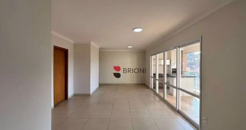 Apartamento com 3 quartos para alugar, 133 m² por R$ 5.180/mês - Jardim Nova Aliança Sul - Ribeirão Preto/SP