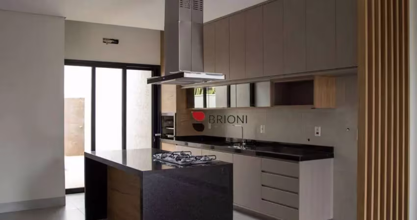 Casa com 154m², 3 quartos/suítes, à venda, no vivendas da mata em ribeirão preto/sp i imobiliária brioni imóveis