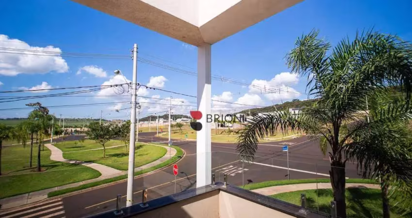 Sobrado em condomínio fechado com 193m², 3 quartos/suíte, à venda, no condomínio quinta da mata em ribeirão preto/sp i imobiliária brioni imóveis