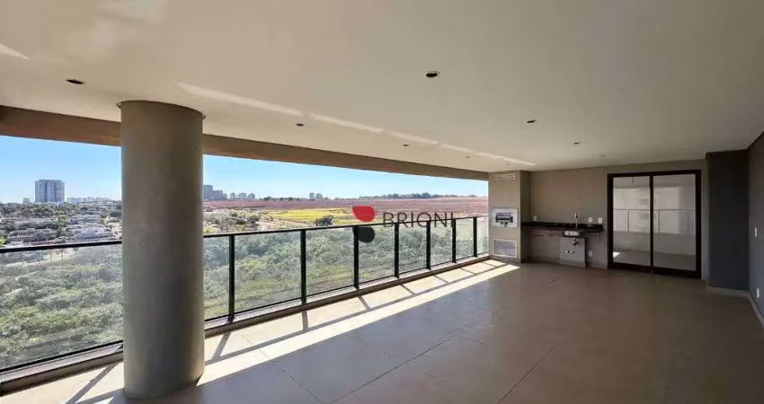 Apartamento tipo de alto padrão com 299 m², 4 quartos à venda no condomínio tayga em ribeirão preto/sp i imobiliária brioni imóveis