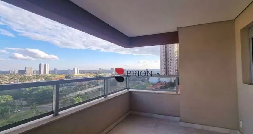 Apartamento com 3 quartos/suítes, com 132m², no jardim botânico em ribeirão preto/sp i imobiliária brioni imóveis