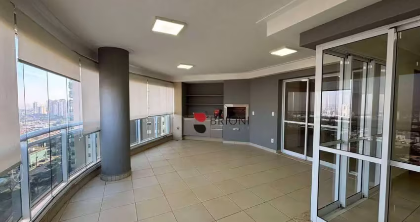 Apartamento com 4 quartos, 209m², no bosque das juritis em ribeirão preto/sp i imobiliária brioni imóveis