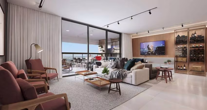 Apartamento de alto padrão a venda com 227 m², possui 4 suítes no condomínio cidade de zurique em ribeirão preto i imobiliária brioni imóveis