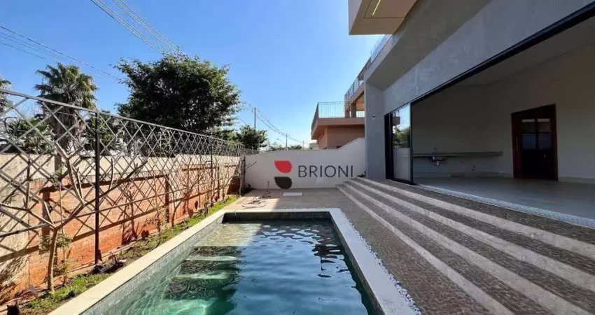 Casa com 5 dormitórios à venda, 341 m² por, na vila do golf em ribeirão preto/sp i imobiliária brioni imóveis