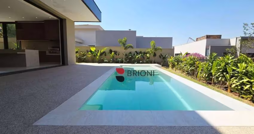 Casa sobrado alto padrão no condomínio reserva santa luísa, em ribeirão preto - imobiliária em ribeirão preto - brioni imóveis.