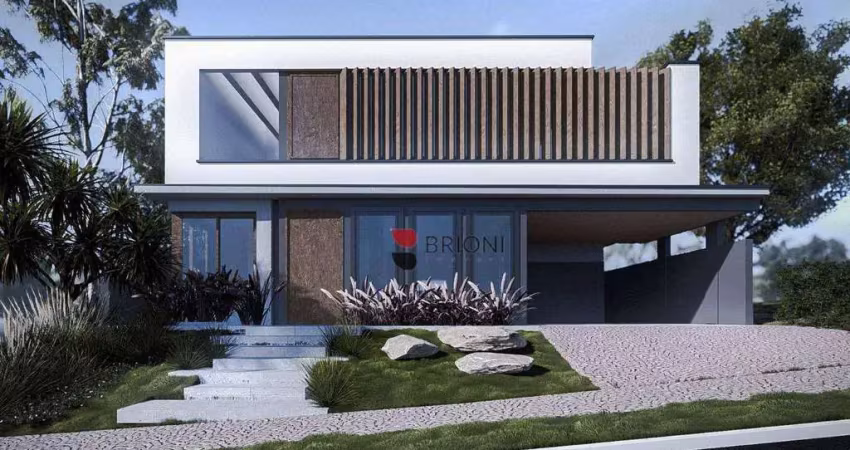 Casa térrea alto padrão no condomínio terras de siena, à venda em ribeirão preto/sp
