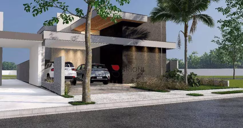 Casa térrea alto padrão no condomínio portal da mata, à venda em ribeirão preto/sp.