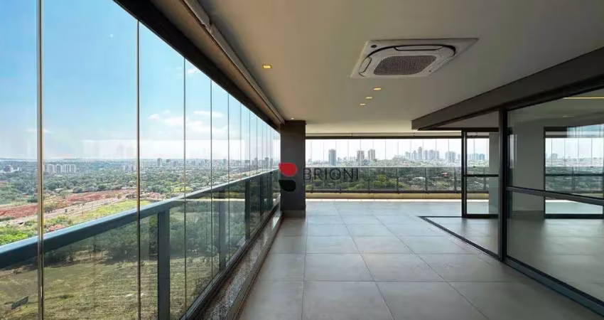 Apartamento de alto padrão, com 376 m, 3 quartos, no condomínio cidade de montreal, ribeirão preto/sp i imobiliária brioni imóveis